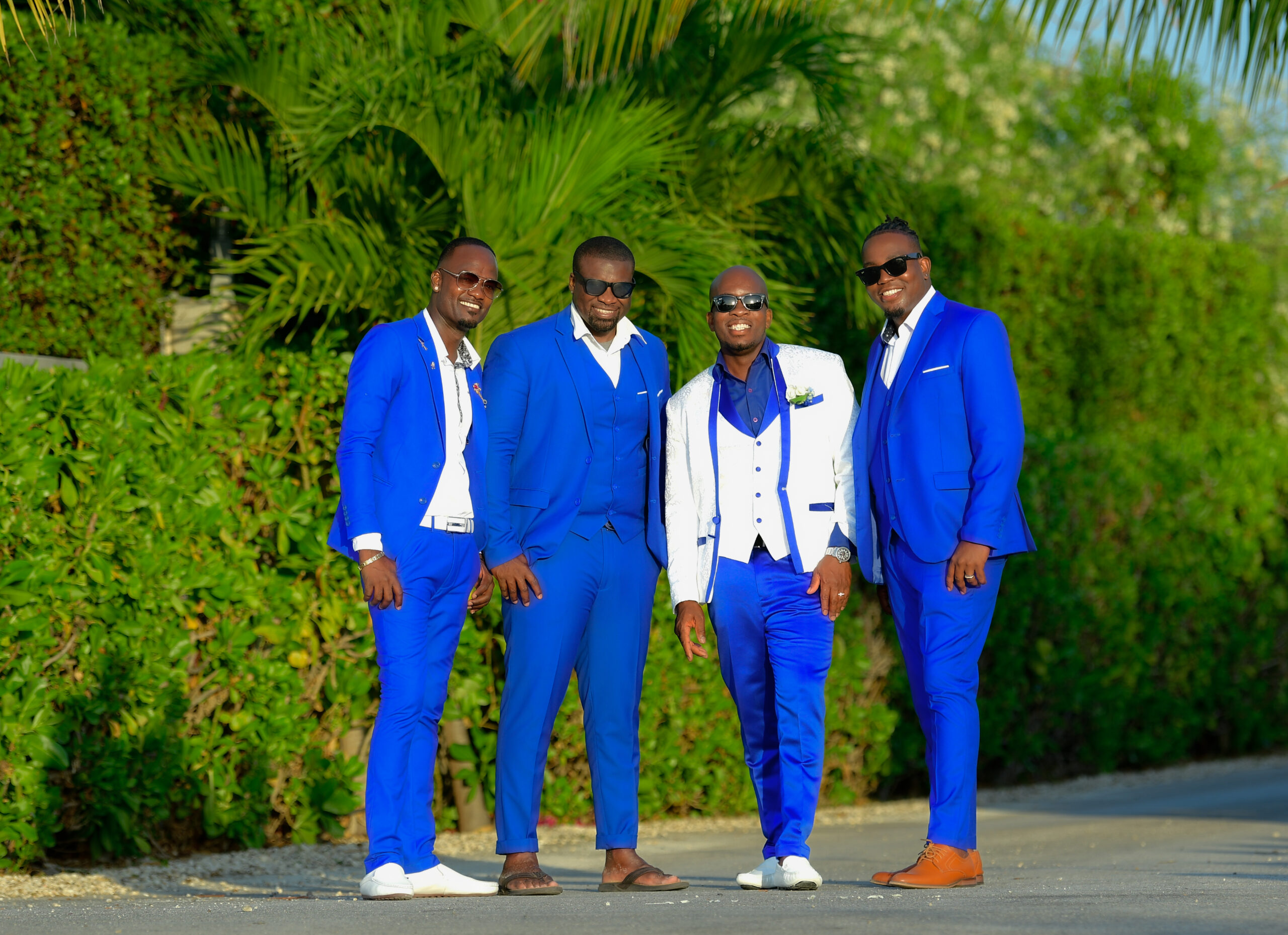 Wedding photography on Grace Bay Beach Turks and Caicos